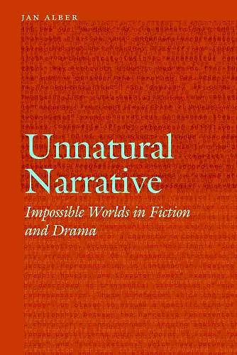 Unnatural Narrative cover