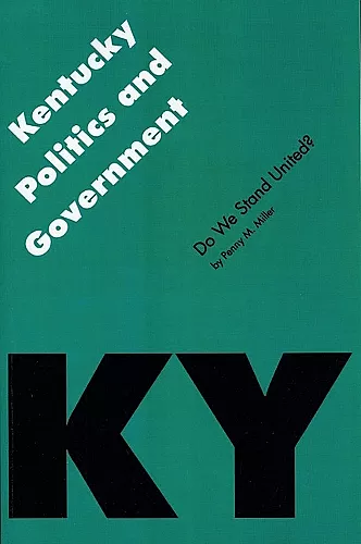 Kentucky Politics and Government cover
