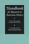 Handbook for Research in American History cover