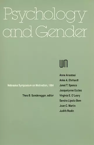 Nebraska Symposium on Motivation, 1984, Volume 32 cover