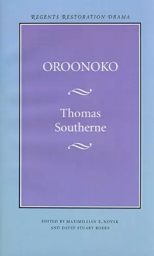 Oroonoko cover