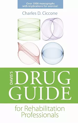 Davis's Drug Guide for Rehabilitation Professionals cover