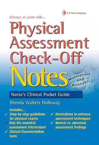 Physical Assessment Check-off Notes 1e cover