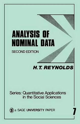 Analysis of Nominal Data cover