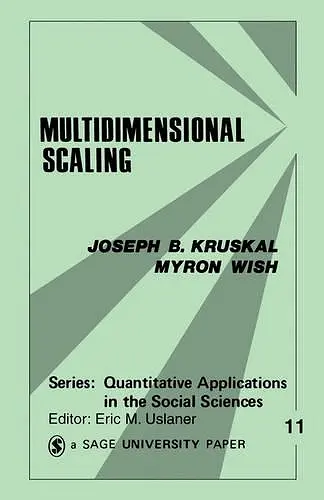 Multidimensional Scaling cover