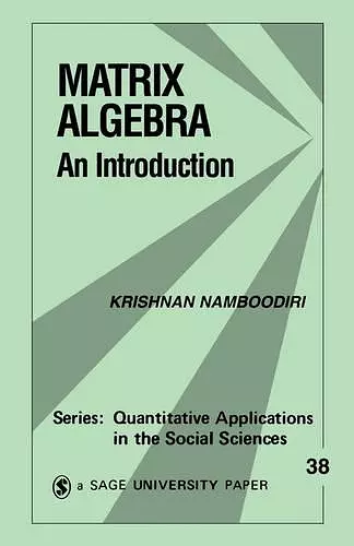 Matrix Algebra cover