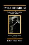 Emile Durkheim cover