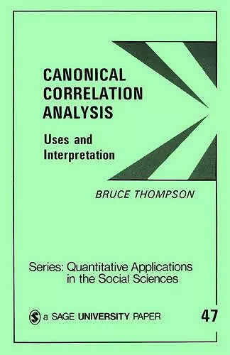 Canonical Correlation Analysis cover