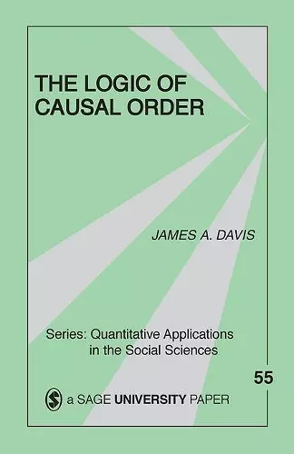 The Logic of Causal Order cover