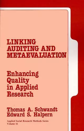 Linking Auditing and Meta-Evaluation cover