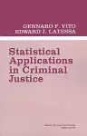 Statistical Applications in Criminal Justice cover