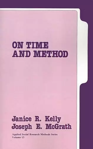 On Time and Method cover