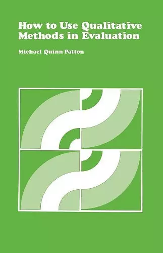 How to Use Qualitative Methods in Evaluation cover