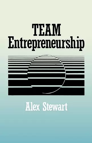 Team Entrepreneurship cover