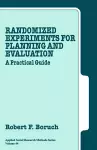 Randomized Experiments for Planning and Evaluation cover