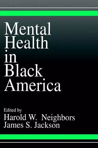 Mental Health in Black America cover