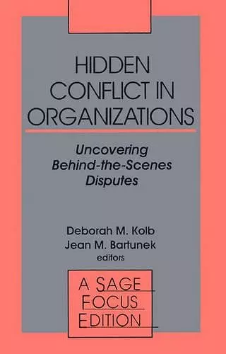 Hidden Conflict In Organizations cover