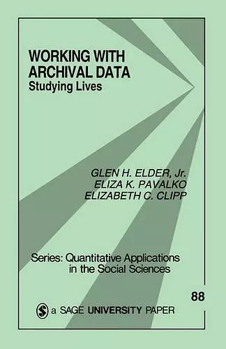 Working With Archival Data cover