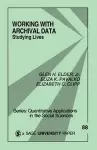 Working With Archival Data cover