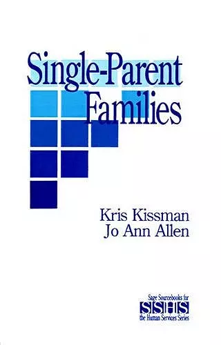 Single Parent Families cover