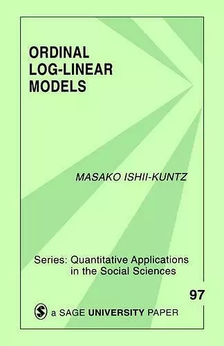 Ordinal Log-Linear Models cover