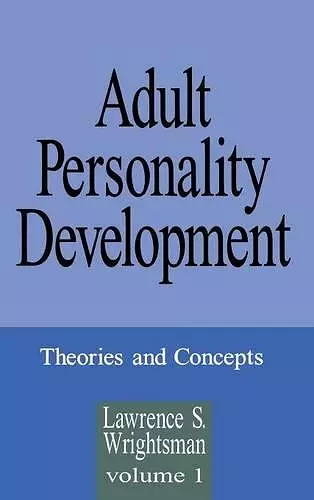 Adult Personality Development cover