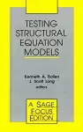 Testing Structural Equation Models cover