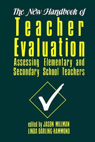 The New Handbook of Teacher Evaluation cover