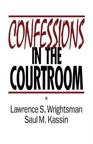 Confessions in the Courtroom cover