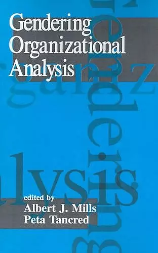 Gendering Organizational Analysis cover