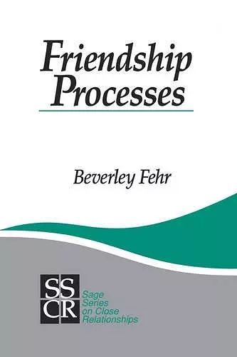 Friendship Processes cover