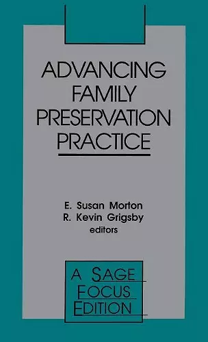 Advancing Family Preservation Practice cover