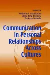 Communication in Personal Relationships Across Cultures cover