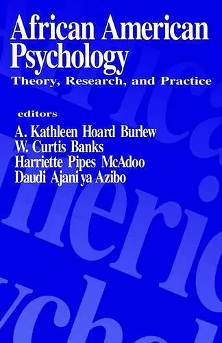 African American Psychology cover