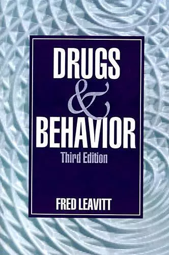 Drugs and Behavior cover