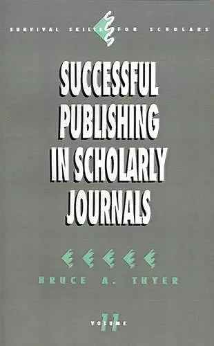 Successful Publishing in Scholarly Journals cover