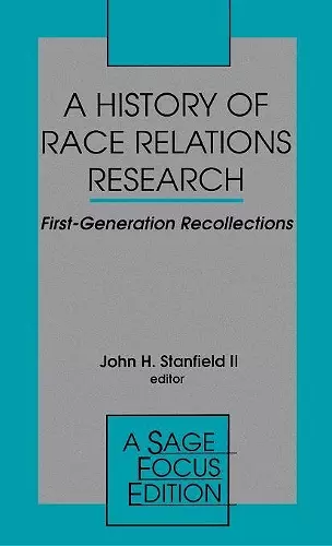 A History of Race Relations Research cover