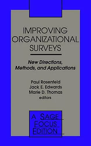 Improving Organizational Surveys cover