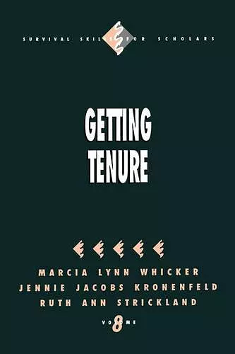 Getting Tenure cover