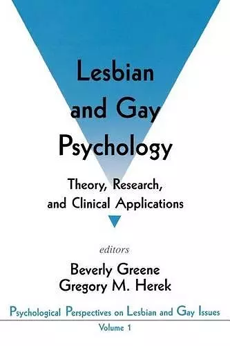 Lesbian and Gay Psychology cover