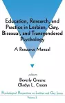 Education, Research, and Practice in Lesbian, Gay, Bisexual, and Transgendered Psychology cover