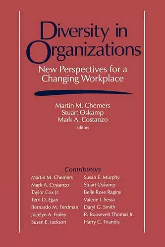 Diversity in Organizations cover