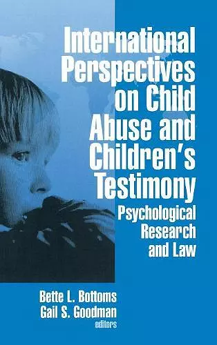 International Perspectives on Child Abuse and Children′s Testimony cover