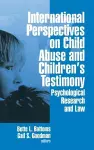 International Perspectives on Child Abuse and Children′s Testimony cover