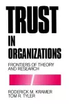 Trust in Organizations cover