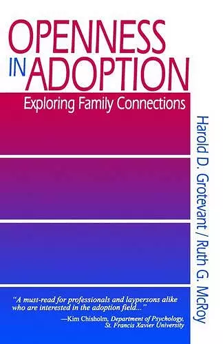 Openness in Adoption cover