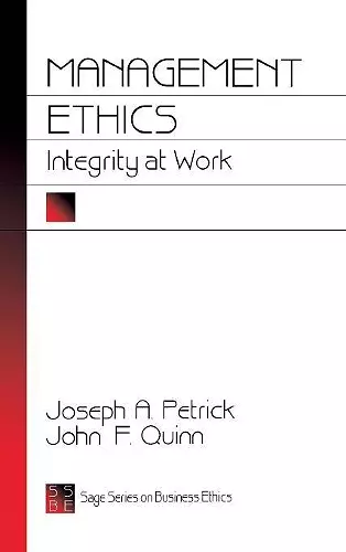 Management Ethics cover