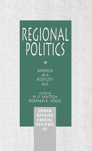 Regional Politics cover