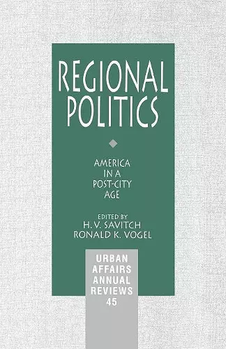 Regional Politics cover