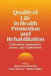 Quality of Life in Health Promotion and Rehabilitation cover